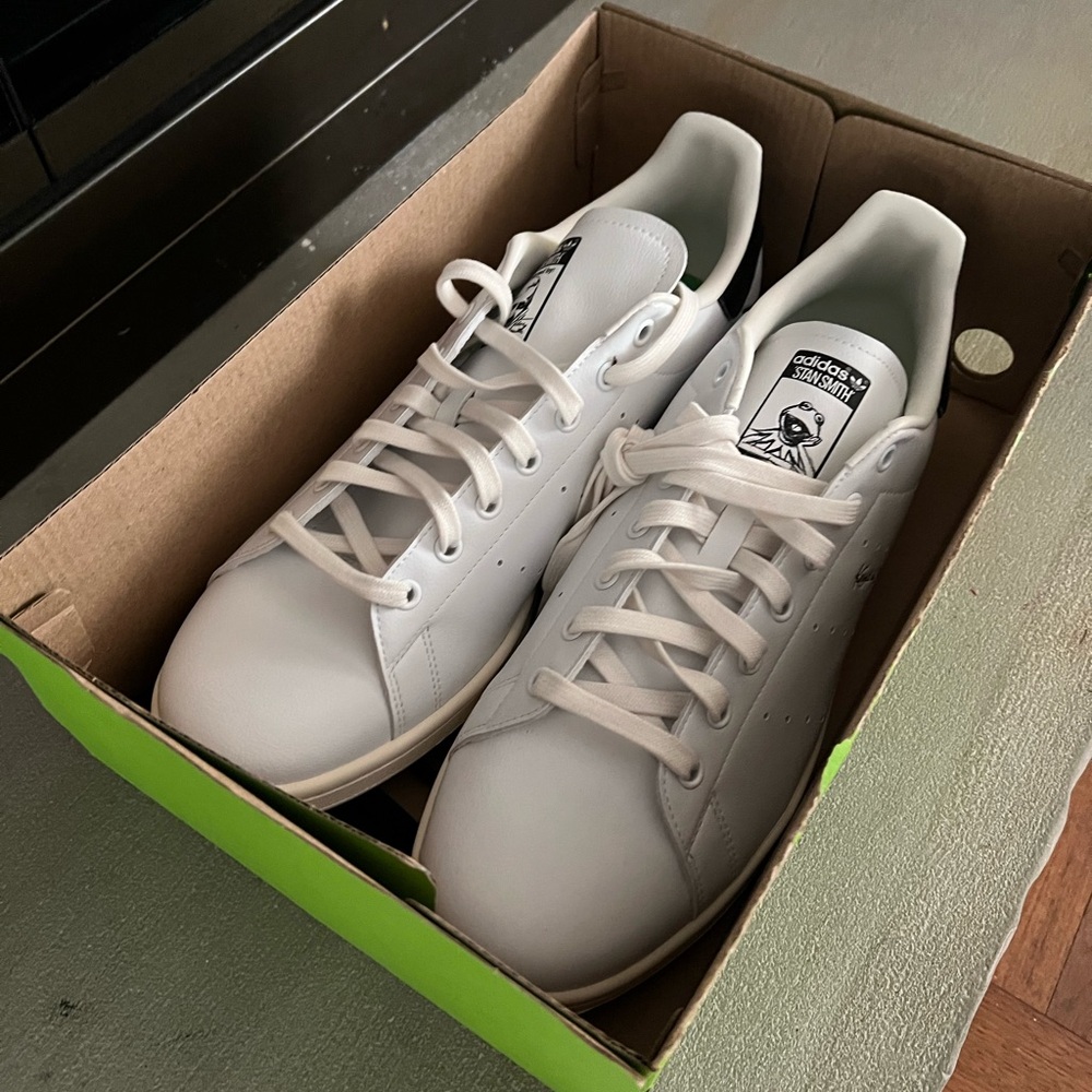 Stan Smith x Kermit Adidas Shoes